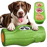 KADTC XL 3-in-1 Durable Frozen Treat Dog Toy, Stuffable Lick Toy & Indestructible Chew Bone for Aggressive Chewers, Long-Lasting Enrichment for Medium & Large Dogs