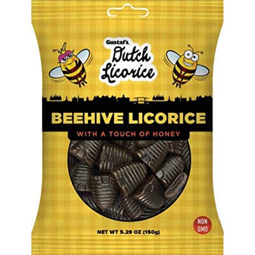 Gustaf's Dutch Beehive Honey Licorice - 5.29 Oz Bag #TOP19