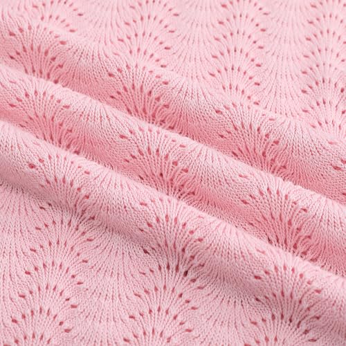 Image of Girls Cut Out Crochet Coverup V Neck Short Sleeve Beach Dress Summer Swimwear Beachwear for 4-13Y