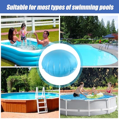 Miniatura 7 de Weitapyt Cojín De Piscina Invierno, 4 Pies 120 Cm Cojín De Aire De Piscina, Cojíns De Invierno Para Piscinas, Adecuado Para Proteger Piscinas Durante El Inviernos Y Las Inclemencias Del Tiempo