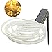 Produktbild KEEDA Solar Strip Lights, 5M 100LED Lichterketten für Außen, SMD3528 Wasserdicht Dekorative Lichtschlauch(Warmweiß)