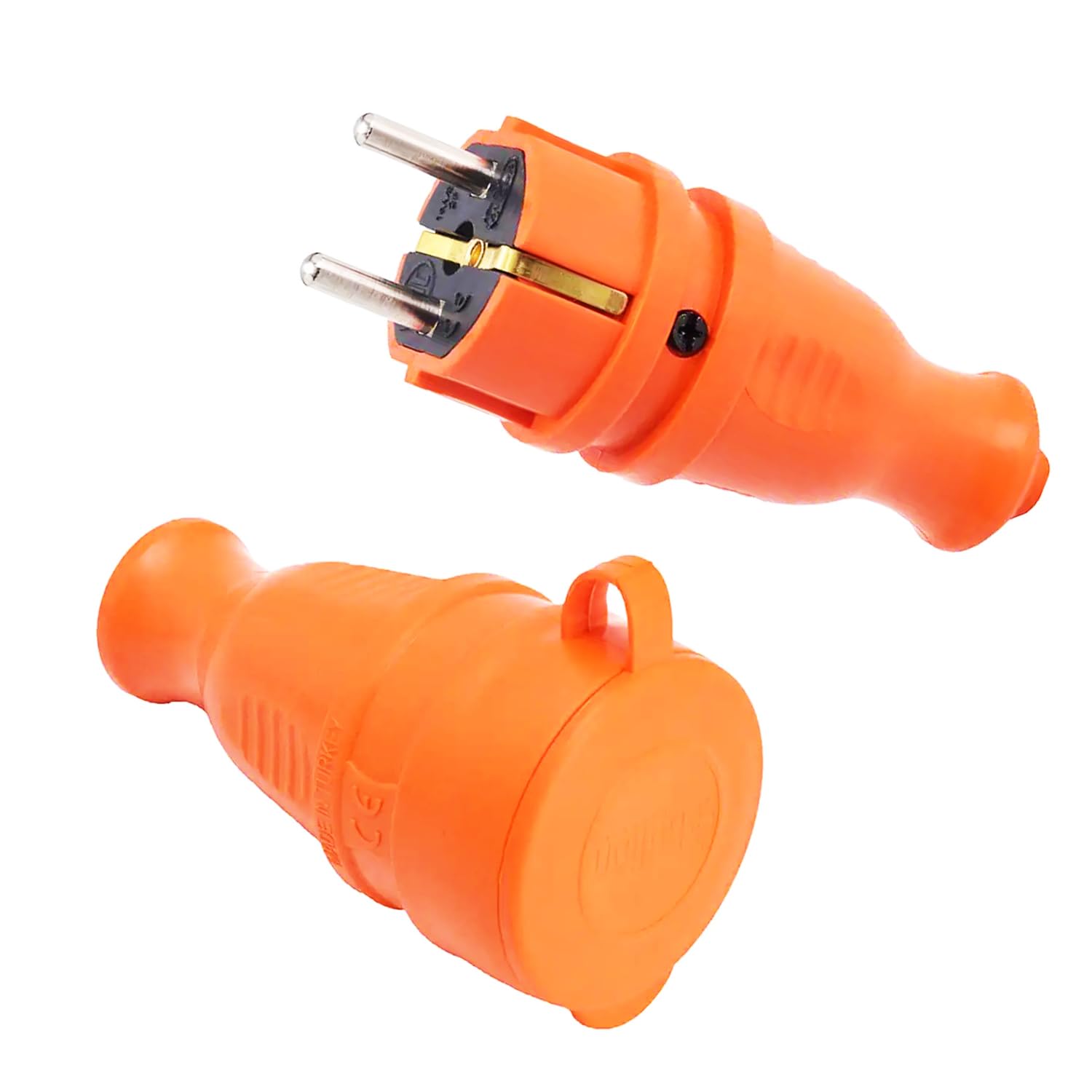Seyyar 25 Metre Uzatma Kablosu TTR CCA Telli 3x1.5 mm Elektrik Kablo Kontrol Kalem Dişi Erkek Fiş