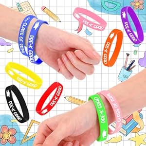 Pre K Graduation Decorations 2025Pre K Graduation WristbandsPreschool Graduation 2025Boy Girl Kids Preschool Graduation Gifts for StudentsGDWB Graduation Silicone Wristbands for Preschool 40Pcs