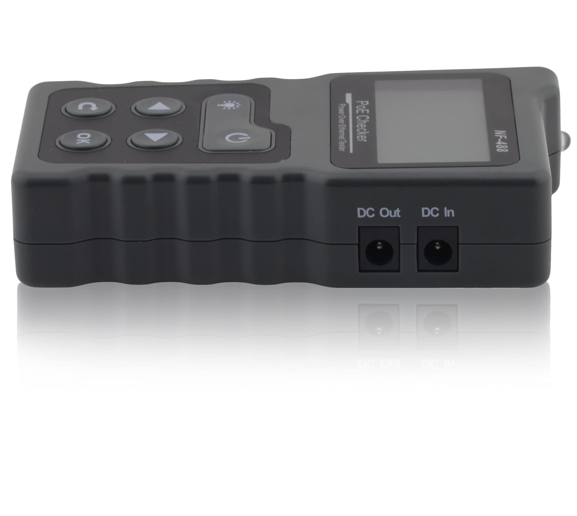 Netzwerktester Power of Eternet PoE Tester, Inline-PoE-Spannungs- und Stromtester mit Kabeltester Verkabelung Prüfer RJ45 Patchkabel