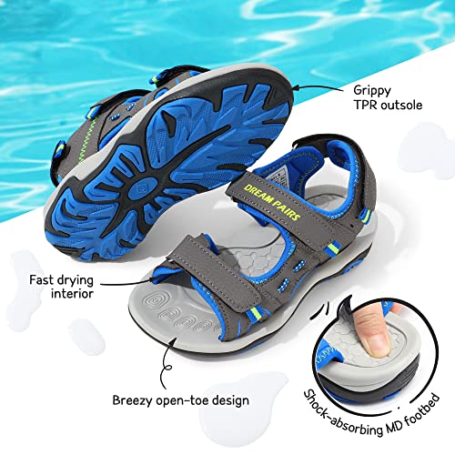 Image of DREAM PAIRS Boys Girls Sandals Kids Athletic Summer Sports Water Shoes for Toddler /Little Kid /Big Kid