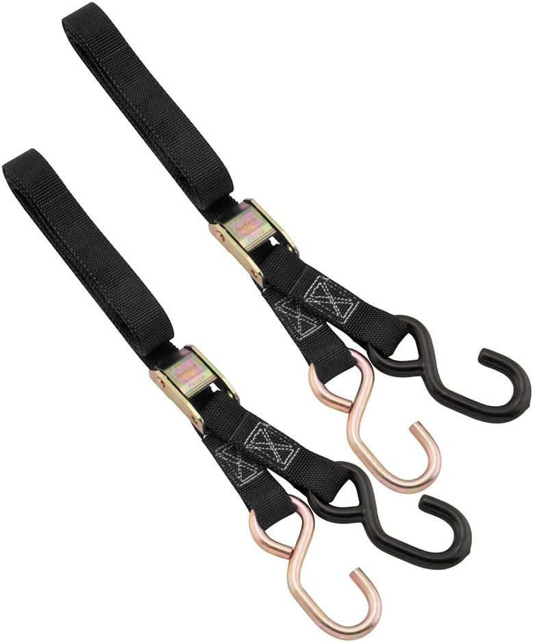 BikeMaster Tie Down, 1"x72", Black, 20 pk.