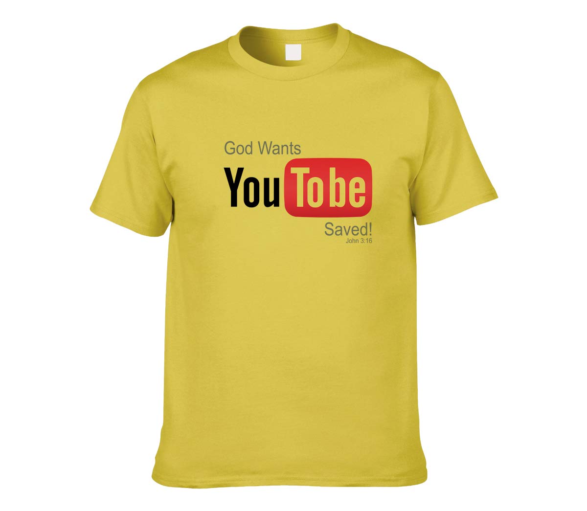 VistaChristian T-shirts For Men & Women - Bible Verse Printed T-shirts - God wants You to be Saved