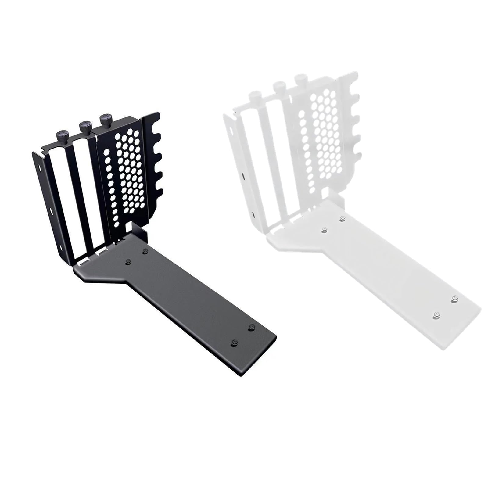 Custodia Verticale per GPU Custodia per Scheda Grafica Staffa per sterzo Staffa Supporto per GPU Supporto per Immagini in Frigorifero per Video in Alluminio