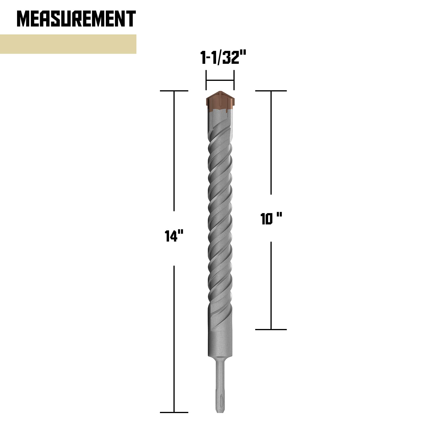 Broca para martillo SDS Plus, 12 unidades, 23/32 pulgadas. x 8 pulgadas. Taladro de hormigón para mampostería Broca para martillo SDS Plus, 12 unidades, 23/32 pulgadas. x 8 pulgadas. Taladro de hormigón para mampostería