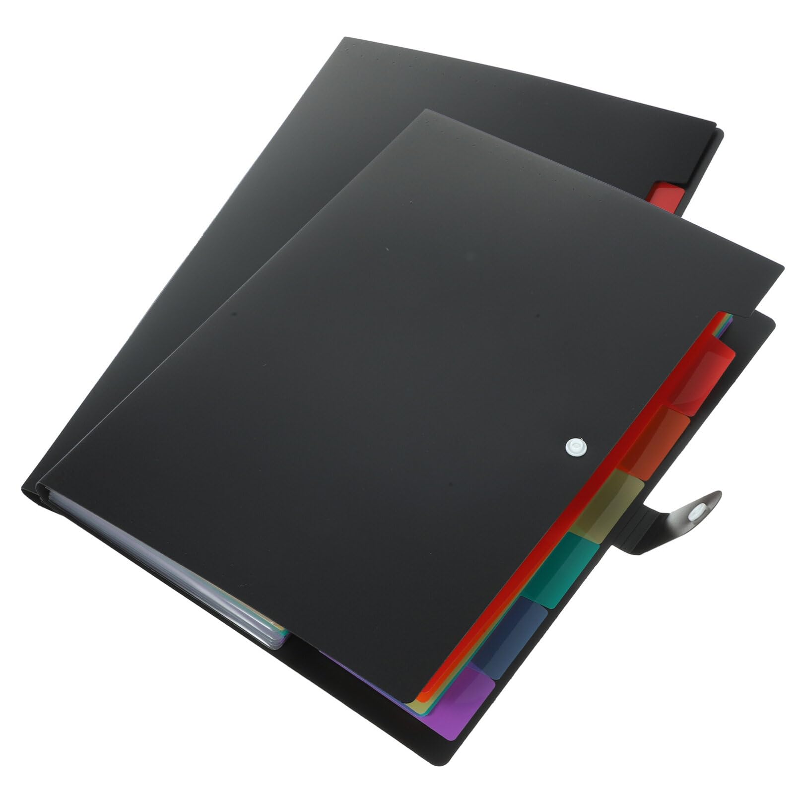 cartella, gestore di file, Organizzatore di file for fisarmonica, formato A4, con bottone a pressione, formato lettera, 2 pezzi, formato carta, documenti, ricevute, organizer con divisori