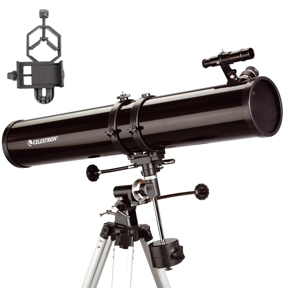Celestron PowerSeeker 114EQ Telescope with Smartphone Adapter-image-20