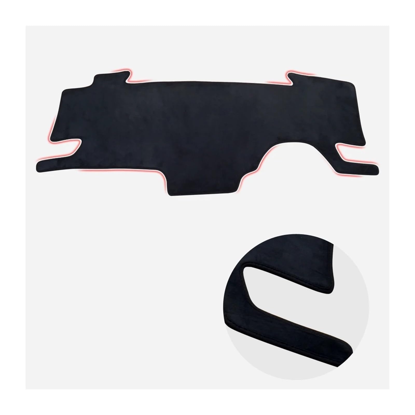 Antirutschmatten Für Nissan Für Note E13 Für E-Power 2021 2022 2023 Auto Armaturenbrettmatte Zubehör Sonnenschutz Schutzteppich Armaturenbrettmatte Dashmat Dashboard rutschfeste Mat(Black RHD)