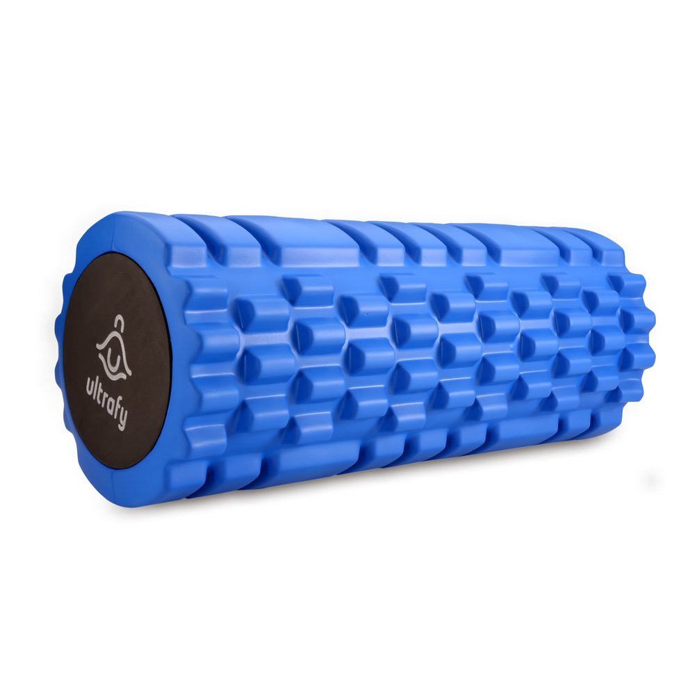 Ultrafy Foam Roller 2-in-1 High-Density Back Leg Exercise Rollers Massage Fitness Equipment for Physical Therapy, Myofascial Release, Muscle Recovery, Tissue Trigger, Full-Body Stretch (13", 8 Colors)