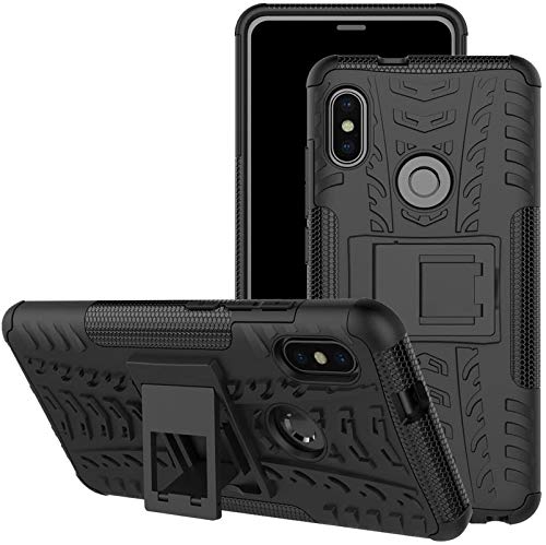 PrimeLike Shockproof Hybrid Military Grade Armor Heavy Duty Dazzle Case with Stand Double Protective Back Cover for Xiaomi Redmi Note 5 Pro - Black (B08L9G46LY) Amazon Price History, Amazon Price Tracker