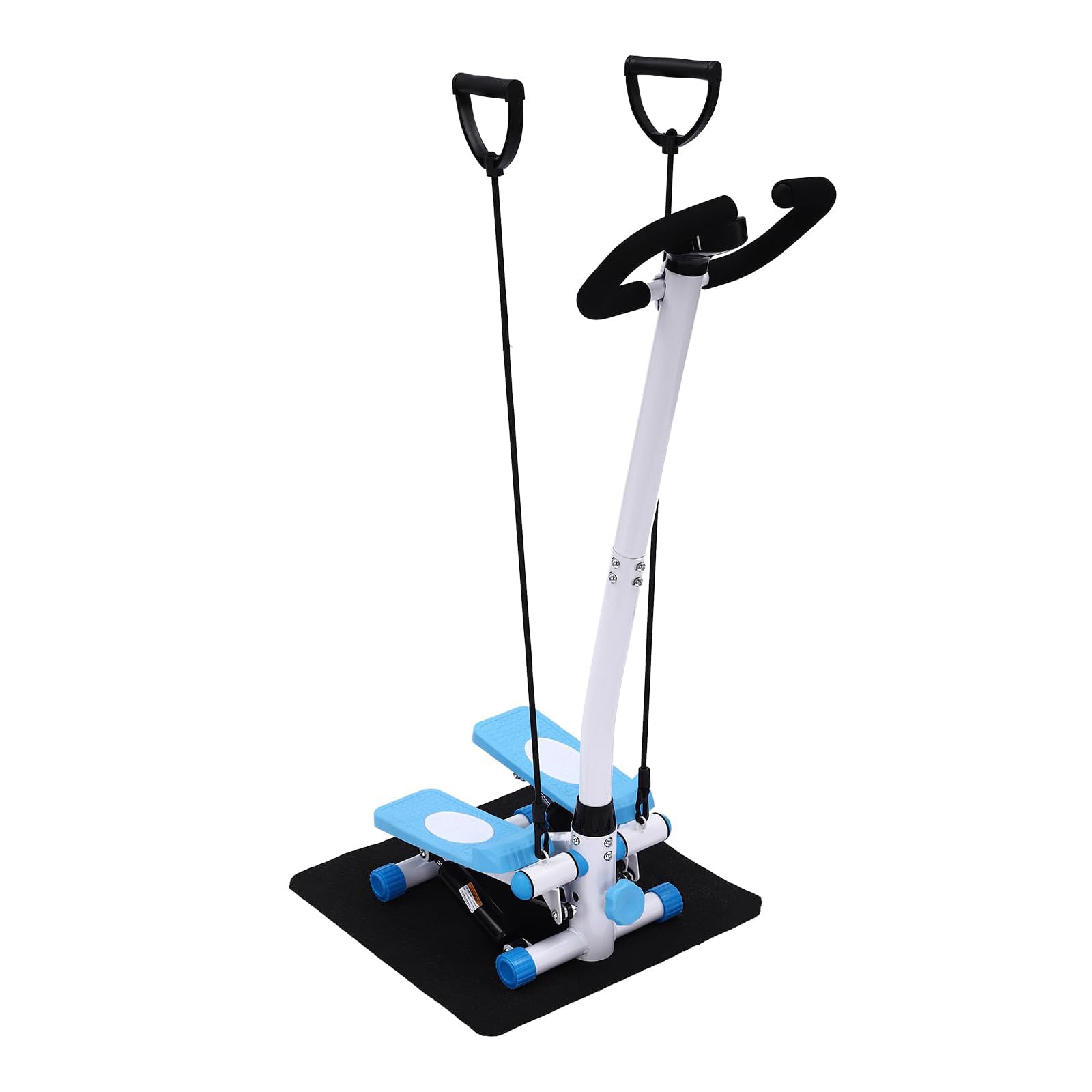 Stepper Fitness Casa Step Palestra Attrezzi Palestra Casa Glutei E Gambe Stepper con Manubrio Regolabile, Ed Elastici