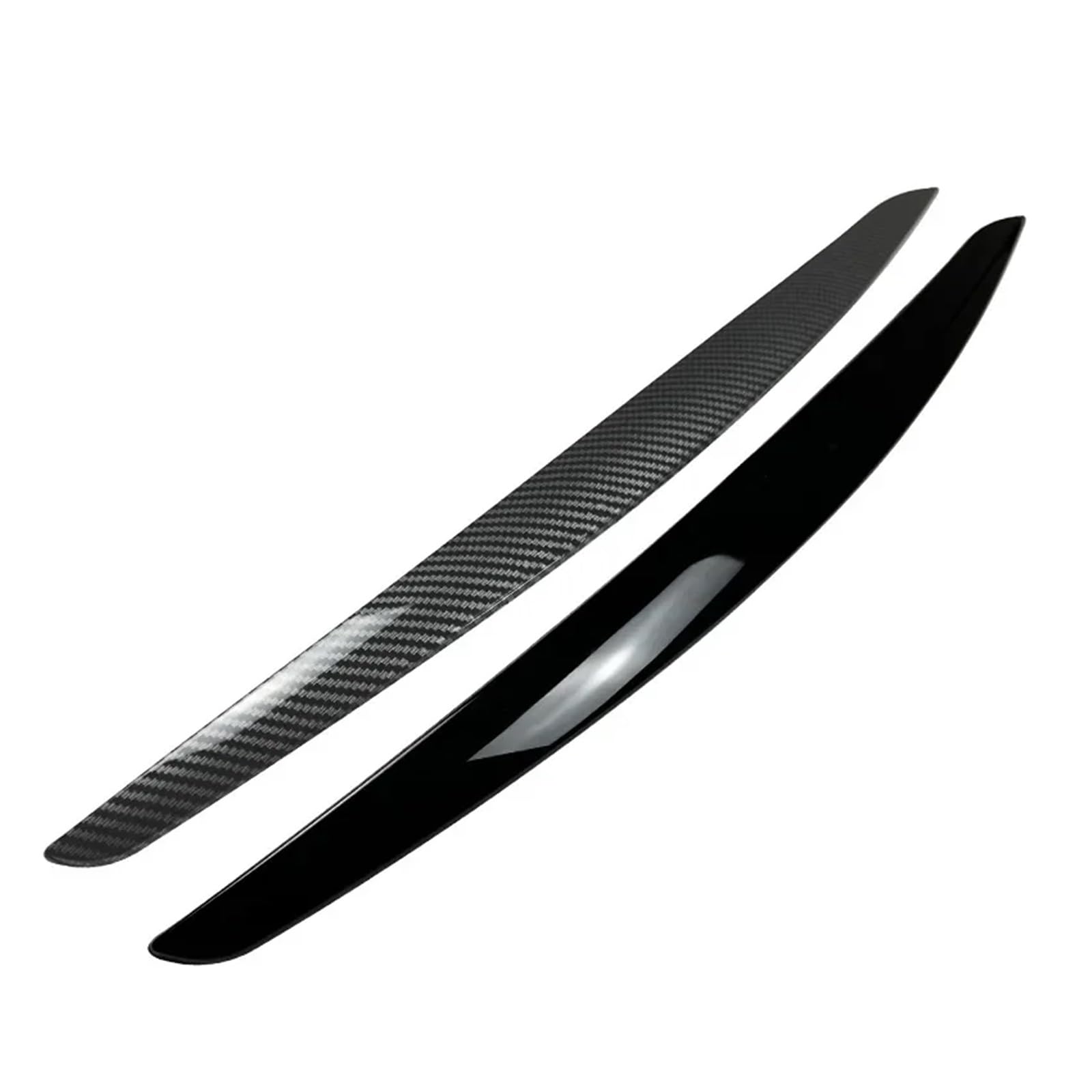 Sopracciglia per fari in ABS lucido, 2 pezzi, adatte per BMW E92 E93 Serie 3 325i 330i 330d 335i 335d Pre-LCI(B)