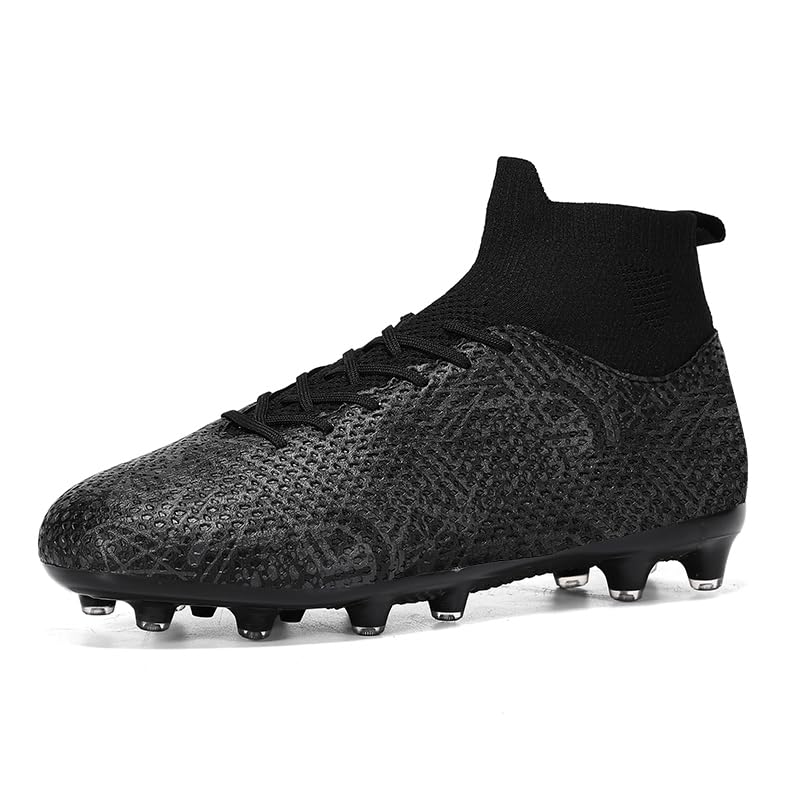 Adult Soccer Cleats Men Lightweight Football Boots Breathable Professional Sneaker Sport Athletic Ground Football Shoes