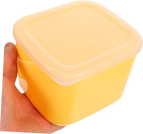Miniatura 8 de CALLARON Mini recipiente de queso en rodajas para nevera, bloques de mantequilla, caja de almacenamiento de rebanadas de queso, plato de mantequilla