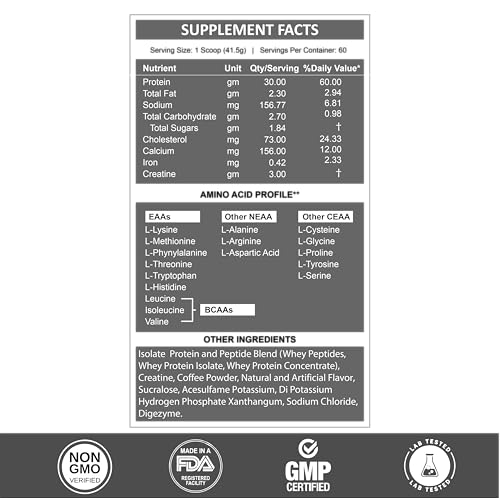Byson Nutrition Pure Nitro Whey Protein 2.49 kg - Image 8