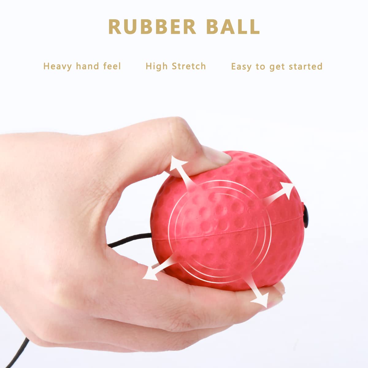 Palla Da Boxe Riflessa FIBOUND - Allenamento Velocit&agrave; E Coordinazione Con Fascia