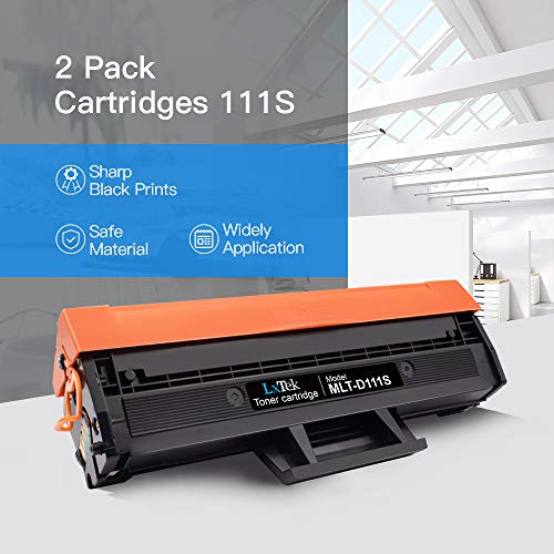 Lxtek Compatible Toner Cartridge Replacement For Samsung 111S 111L Mlt-D111S Mlt-D111L To Use With Samsung Xpress Sl-M2020W M2020W Sl-M2070Fw M2070Fw Sl-M2070W M2070W Printer (2 Black, High Yield) #TOP5