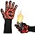 UTOI BBQ Grill Gloves, 1472°F Heat Resistant Barbecue Gloves Oven Mitts for Kitchen Garden BBQ Grilling and Outdoor Cooking Campfire, EN407 Certified, 1 Pair 13 inch Long Extra Forearm Protection