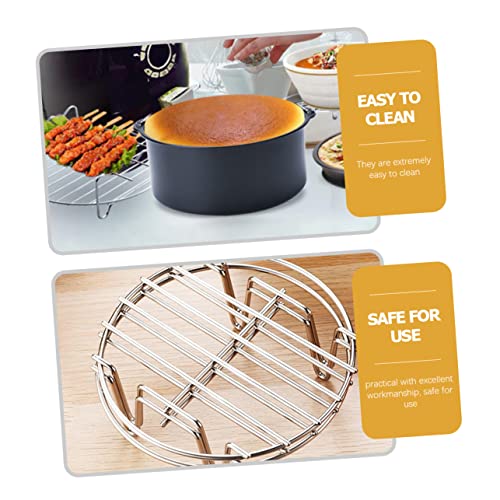 MAGICLULU 1 Conjunto Acessórios Para Fritadeira Substituição Do Cesto Da Airfryer Cremalheira Do Da
