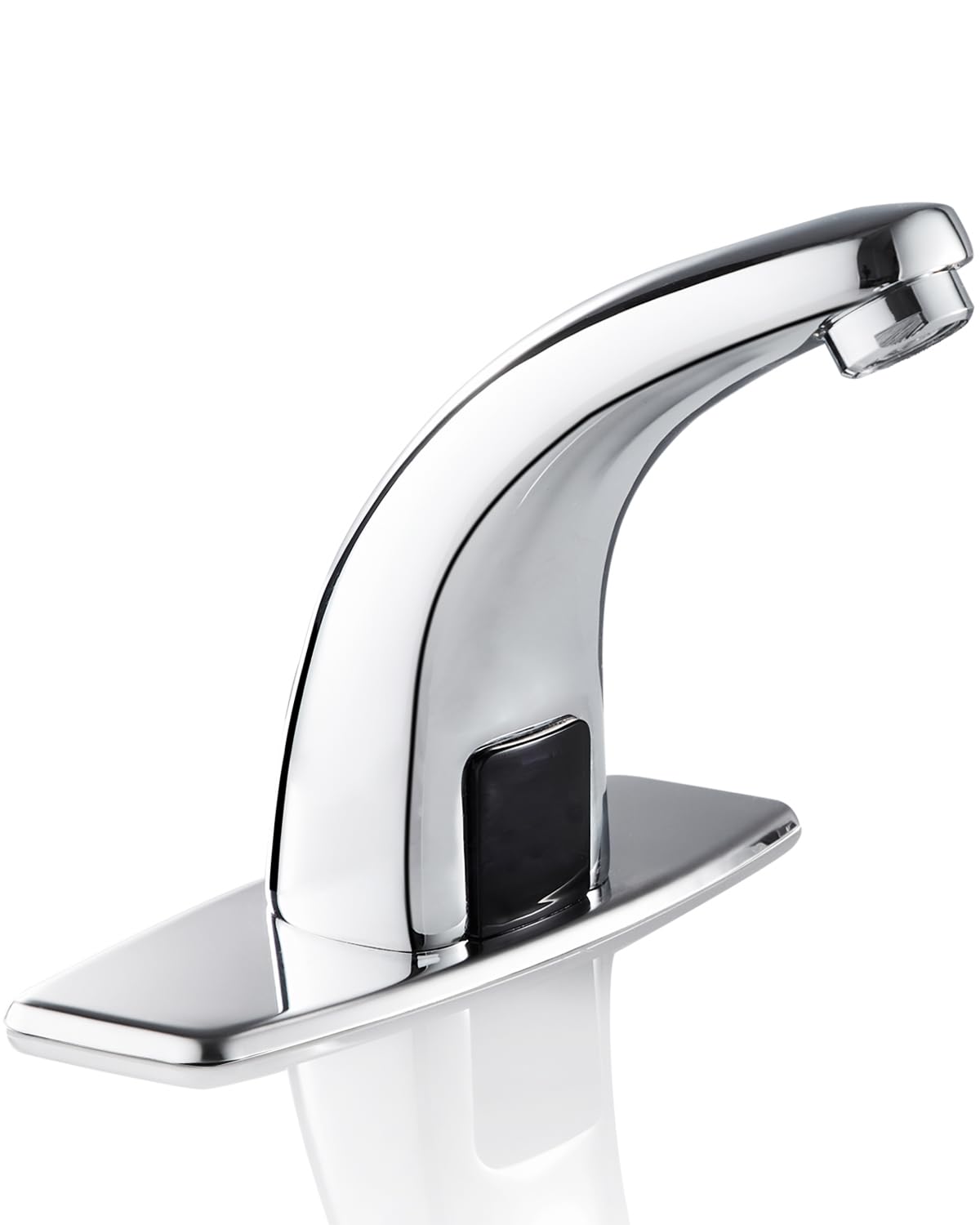 Wasserhahn mit Sensor Bad Infrarot Warm Kaltwasser Wasserhahn Automatik Waschtischarmatur Waschbecken Armatur für Badzimmer