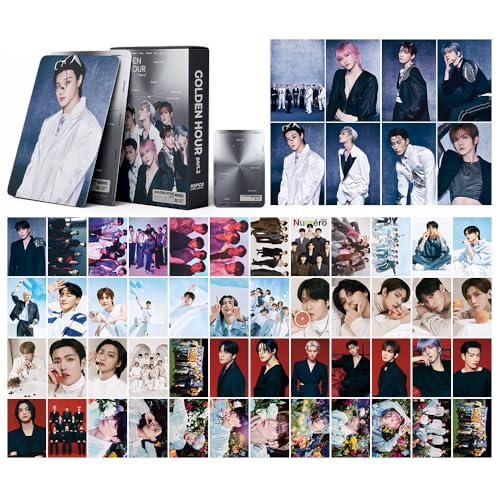 TuYines ATEEZ Fotokarten 55 Stück Ateez Photocards Ateez LomoKarten Must-Have für Fans
