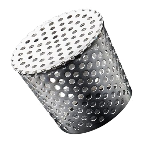 Rejilla Desague Jardin, Tapa Desague Terraza, Protector De Bajantes De Acero Inoxidable - Cubierta Antihojas para Canalones, Ideal para Tejados Y Cobertizos, Fácil Instalación (Tamaños 50-200mm)