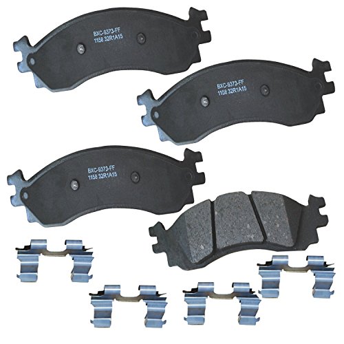 Image of Bendix Premium SBC1158 Ceramic Front Brake Pads for Ford Explorer 2010-2006, Explorer Sport Trac 2010-2007, Taurus 2012-2010, Mercury Mountaineer 2010-2006