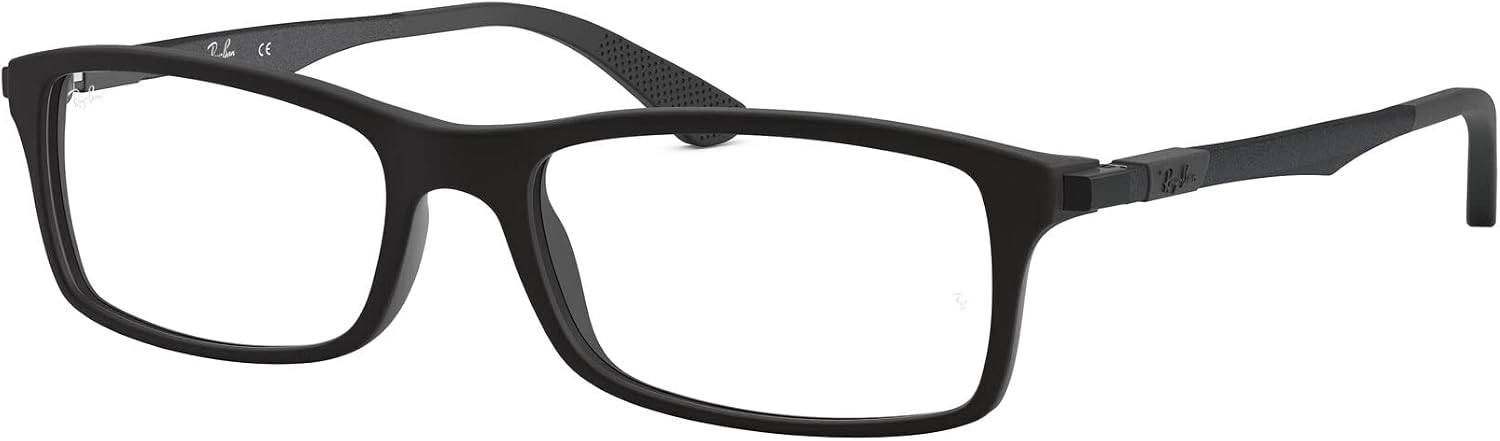 Ray-Ban RX7017 Rectangular Prescription Eyeglass Frames