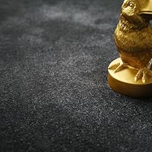 Soft Carpet - Hypnosis - Black Velvet - Sample 15 x 20 cm