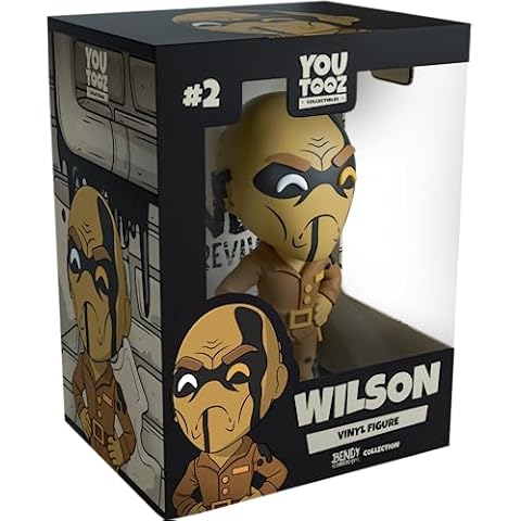 Youtooz Wilson 4.3" Vinyl Figure, Official Licensed Wilson Collectible from Bendy and The Dark Revival Videogame Bendy and The Dark Revival Collection Cover