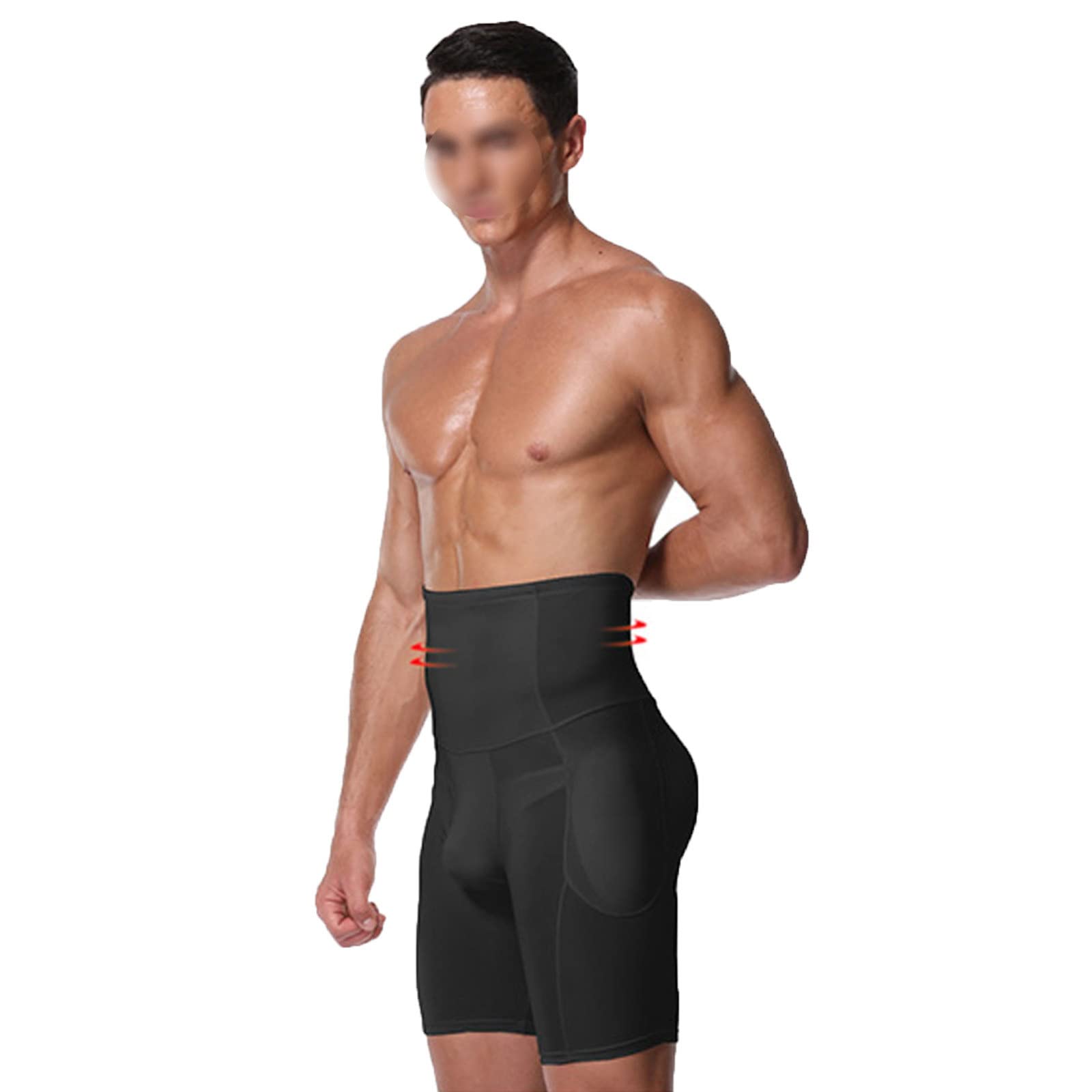 Hi-Waist Panty Cosplay Spiel Bauchkontrolle Schlüpfer Für Männer Höschen Kontrolle Schlüpfer Unterwäsche Badehose Briefs Geschenk,A-5XL