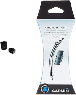 Garmin 010-10267-00 eTrex Handlebar Mount Bracket compatible eTrex, eTrex H, Vista, Summit & 010-11023-00 Handheld GPS Bike Mount for eTrex, GPS MAP 64S and in Reach, Black