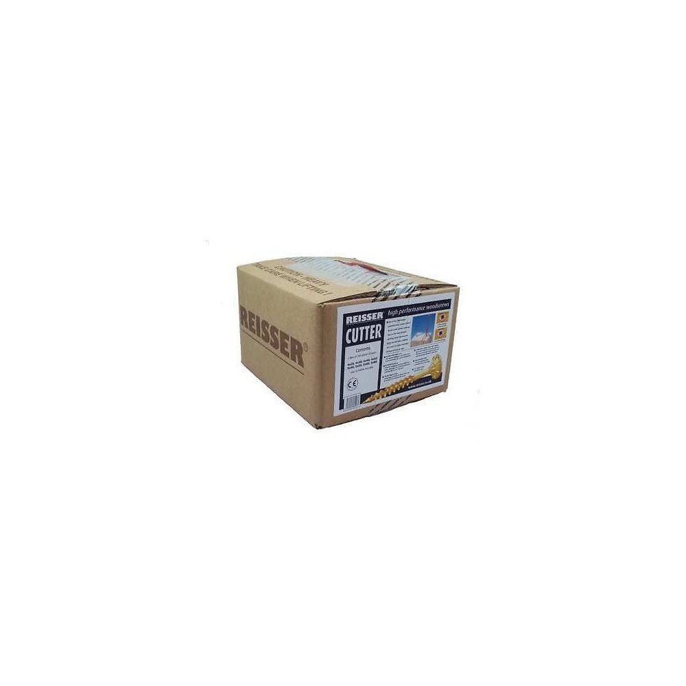 Reisser Yellow R2cuttertrade Cutter Trade Pack (8 Sizes-1600 Pieces) C/W 20 Pz2 Driver Bits,