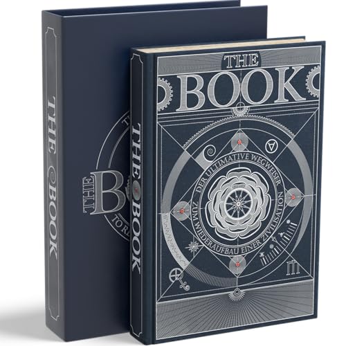 HUNGRY MINDS Deutsch The Book in einer Geschenkbox: Der Ultimative Wegweiser Zum Wiederaufbau einer Zivilisation. Inspirierende Wissenschaftsbücher – Einzigartiges Artefakt – Wissensenzyklopädie.