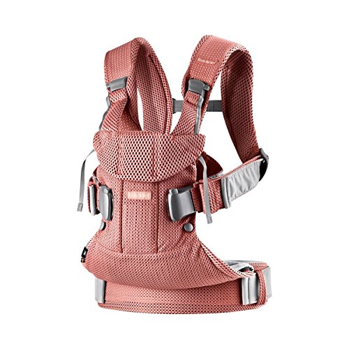 Babybjorn One Air babydrager vintage roze mesh model 2018 - Image 4