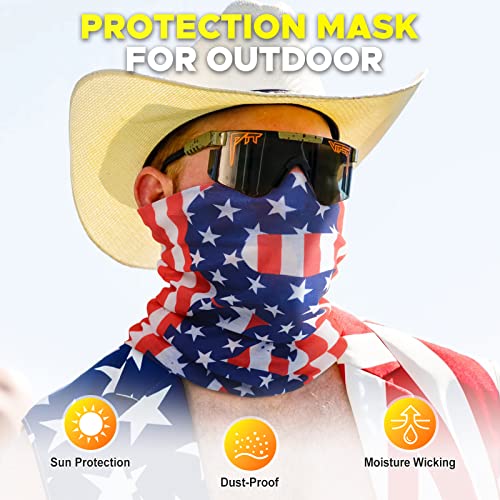 Joeyoung Headwear, Bandana, Neck Gaiter Head Wrap Headband Balaclava Magic Scarf #TOP4