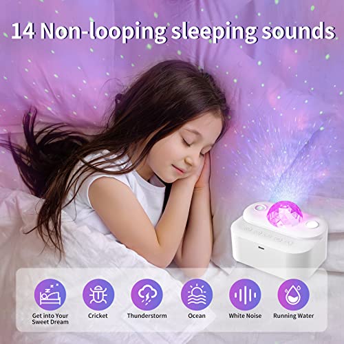 Star Projector,Galaxy Projector For Bedroom,White Noise With Star Projector,Remote Control Night Light With Star Projector,Galaxy Projector Star Projector,Galaxy Projector For Bedroom/Party/Home Decor #TOP1