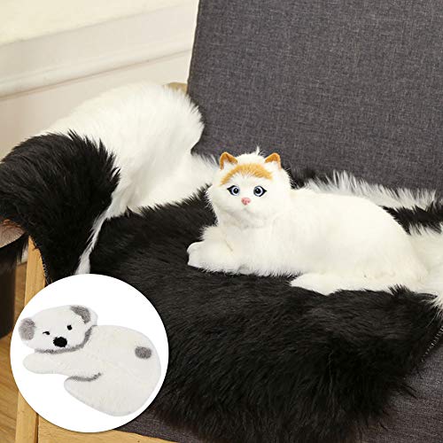 Imitatie Wol Huisdier Zachte Mat, Leuke Cartoon Dier Vorm Antislip Puppy Slapen Tapijt Pad Machine Wasbaar Huisdier Bed… - Image 5