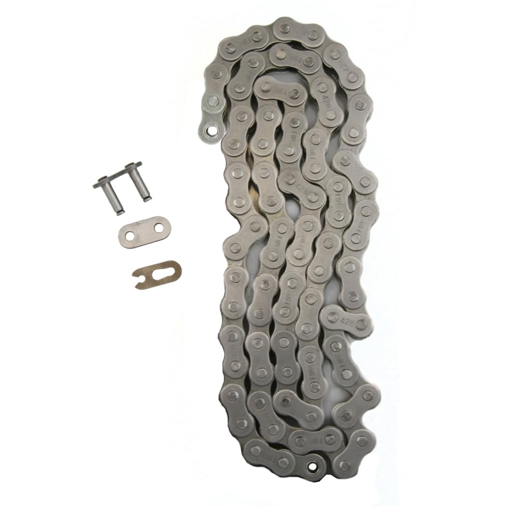 US Exclusive Hard Riding Chainユーティリティ Amazon.com: Go Kart Drive Chain & Masterlink, American
