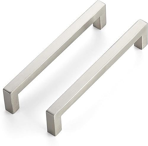 Miniatura 9 de JOY DECOR - Paquete de 2 manijas de gabinete negras, tiradores de cajón de 2 pulgadas, con un solo agujero, para cajones de alacena Negro