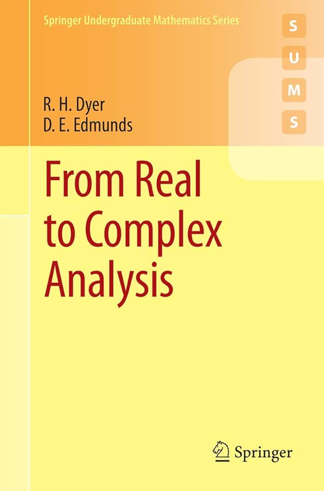 Amazon | From Real to Complex Analysis (Springer