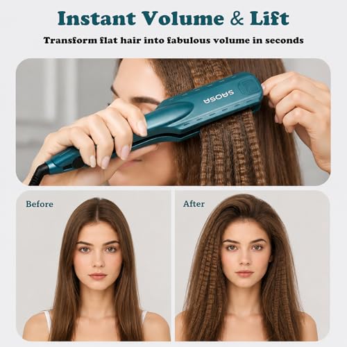 SAOSA Ceramic Crimper with 5 Heat Settings