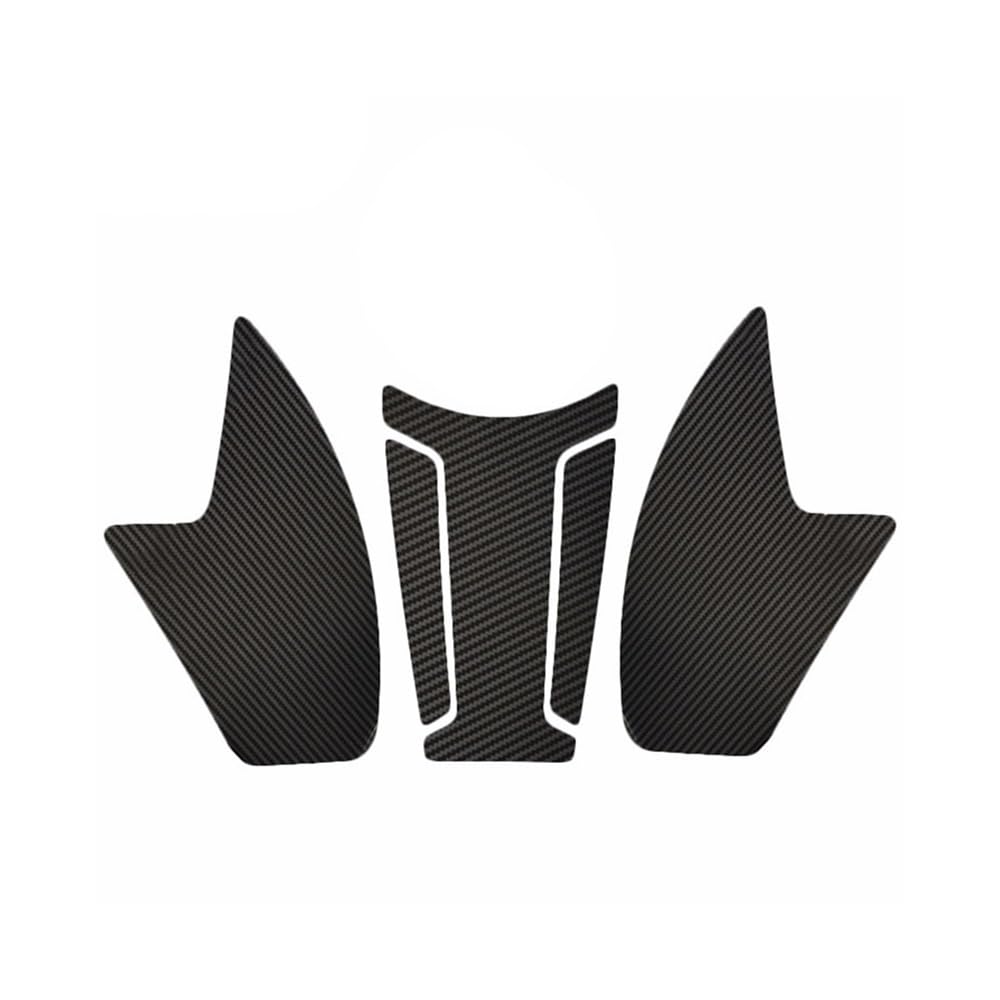 Protège réservoir en fibre de carbone pour Loncin 350 AC : protection haut de gamme moto