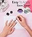 Gel Polish Top and Base Coat - iMethod No Wipe Top Coat and Base Coat Set, for UV LED Gel Nail Polish, Long Lasting and Shine Finish, 2 Packs