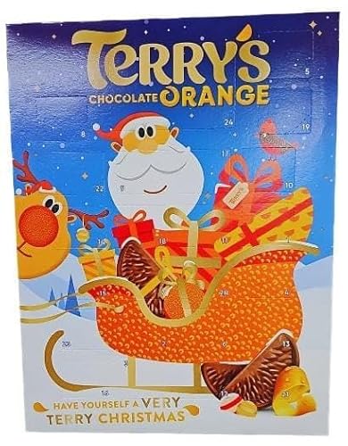 تقويم عيد الميلاد تيري بالشوكولاتة والبرتقال من هيزفيك، 106 ...