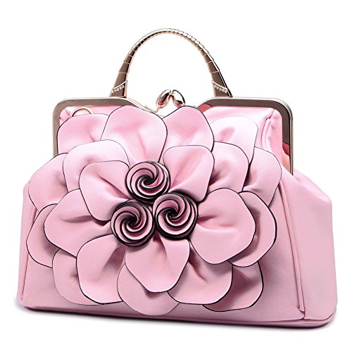 Sunrolan SRL-QQD9156-FENSE Women'S Evening Clutches Handbags Formal Party Wallets Wedding Purses Wristlets Ethnic Totes Satchel  thumb #1